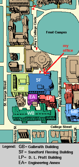 UoT Campus Map